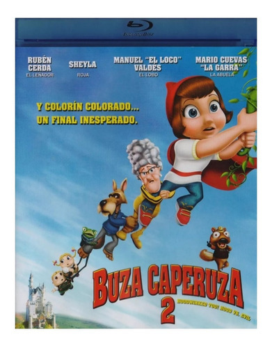 Buza Caperuza 2 Dos Manuel El Loco Valdes Pelicula Blu-ray