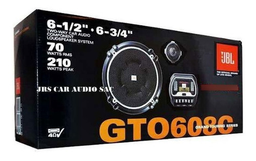 Componente Jbl Gto608c 6'-1/2' By Harmann! 70w Rms 210w Pico