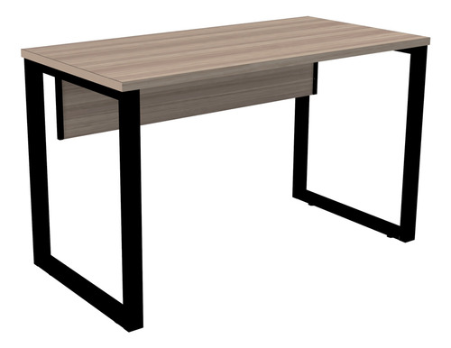 Mesa P/ Escritório 150x70 Pandin P25tub - Naturalle/preto