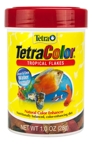 Alimento Peces Tropicales Tetracolor Tropical Flakes 28 G