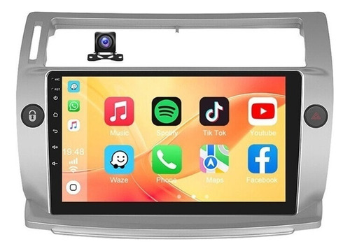 Autoestéreo Con Carplay For Citroën C4 04-09/c-quatre 08-11