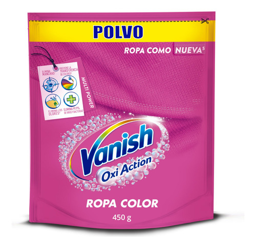 Vanish 450gr Rosa Gold Quitamanchas Proteccion Color