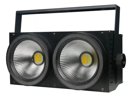 Refletor Mini Brut Led 200w Branco Led Disco Rgb Strobo Dmx 127/220v