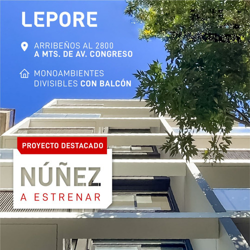 Departamento En Venta En Nuñez