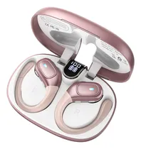 Comprar Fones de ouvido Bluetooth esportivos sem fio Ipx7 5.3.650 mAh, Bluetooth 5.3, cancelamento de ruído Enc, tela LED, resistência à água IPX7, para negócios, entretenimento e corrida