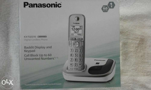 Telefono Panasonic Inalambrico Nuevo Kx-tgd210n,.
