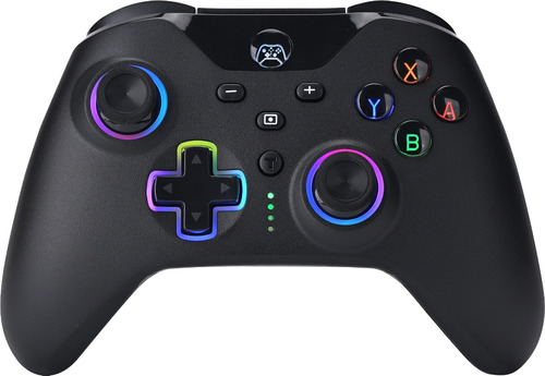 Gamepad Gstory Para Joysticks Switch Frosted Black Rgb