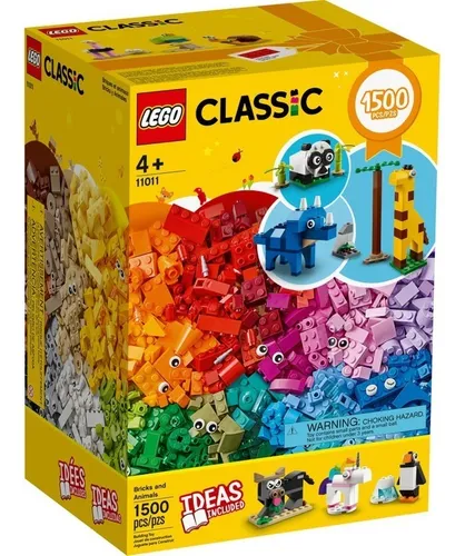 Set De Contrucción Lego Bricks Y Animales