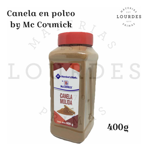 Canela En Polvo By Mccormick 400g