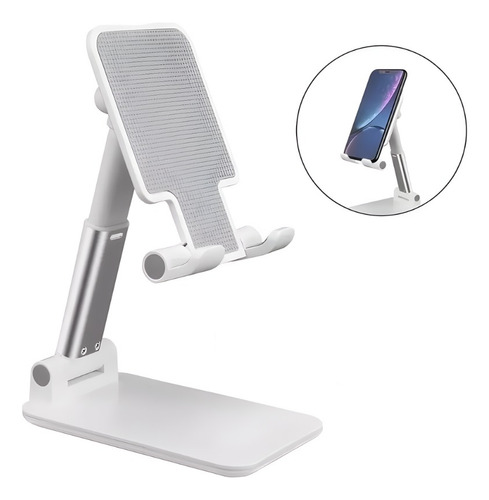 Suporte P/ Celular E Tablet Dobrável Mesa Universal Conforto
