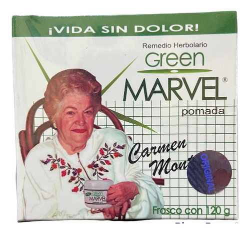 Green Marvel Dolores Musculares Tarro (1)