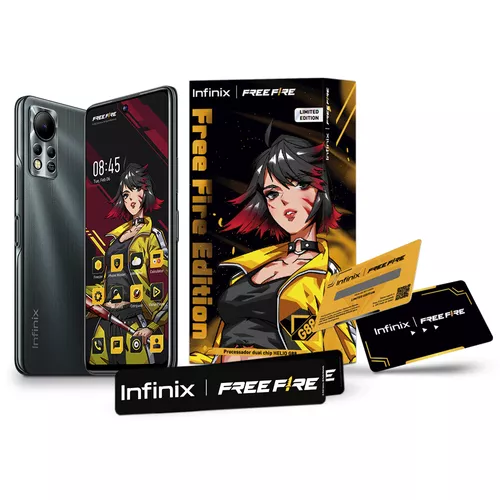 Smartphone Infinix Free Fire Limited Edition, 128GB, 6GB RAM - Adoro  Promoção