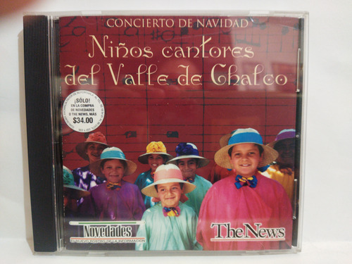Niños Cantores Del Valle De Chalco Concierto De Navidad Cd