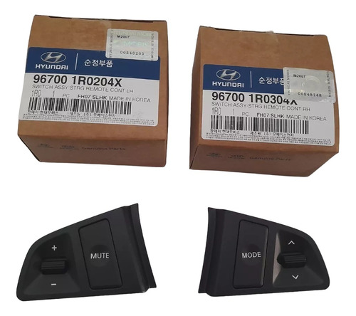 Hyundai Accent I25 Switches Mandos Timón Nuevo Originales