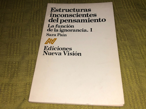 Estructuras Inconscientes Del Pensamiento - Nueva Vision