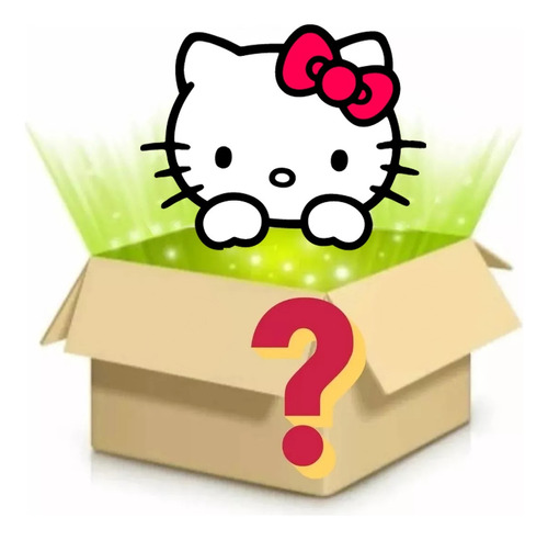 Hello Kitty Mystery Box Caja Sorpresa Misteriosa 