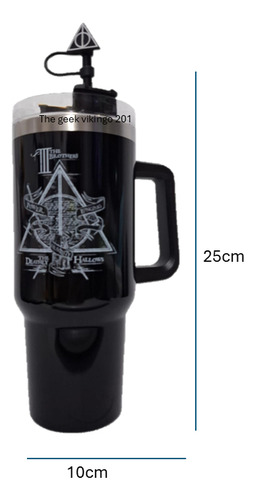 Termo Harry Potter Reliquias De La Muerte 1100ml Original