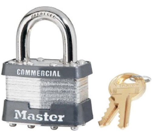 Masterlock Co 1ka-2359 1-3 / 4  , Candado De Acero Laminado,