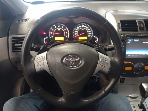 Imagem 9 de 11 de Corolla Xei 2.0 Flex Automatico 2012 Preta Completo Couro