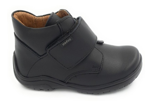 Zapato Escolar Audaz Con Velcro Para Niño 80700-a(13-17.0) (
