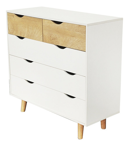 Mobi Bufetera De Madera Modelo Grijalva Con Cajones