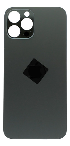 Tapa De Cristal Compatible Con iPhone 12 Pro Max Negro
