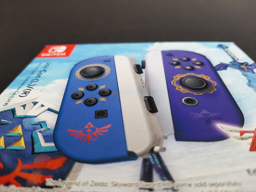 Set de control joystick inalámbrico Nintendo Switch Joy-Con (L)/(R) Neón the legend of zelda skyward sword hd edition