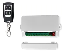 Comprar 1 Receptor 4 Canales 4 Relés 220v 1 Control Remoto Rf 433mhz