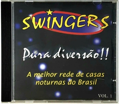 Cd Swingers Pura Diversao Vol. 1 Paradoxx Music Flash Dance 