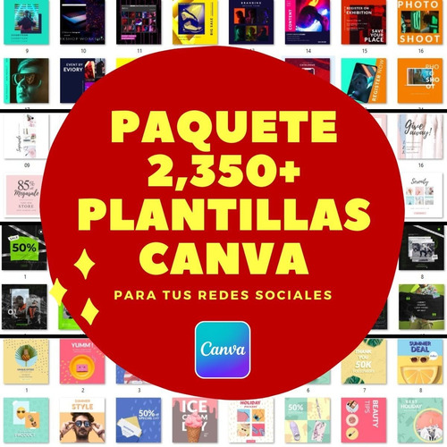 2,350+ Plantillas Canva Para Redes Sociales