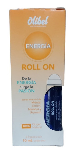 Olibel Roll On 2 Frascos De 10 Ml C/u
