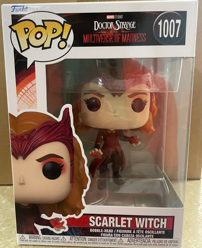 Funko Pop Scarlet Witch #1007 Bruja Escarlata (Usado)