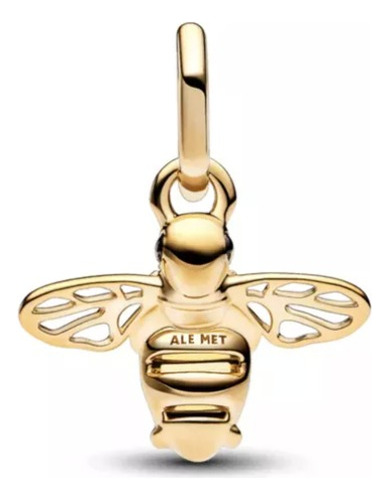 Charm Colgante Pandora Abeja Reluciente Kit De Regalo Dorado