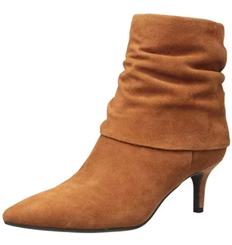 Botines Aerosoles Ramble On Para Mujer Gamuza Marron Oscur