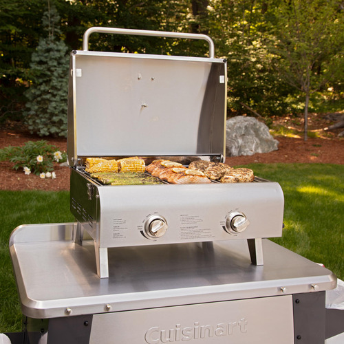 Parrilla Mesa Estilo Chef Inoxidable Cuisinart Cgg-306