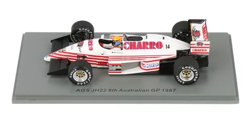 Spark F1 1/43 Ags Jh22 Austrália 1987 Roberto Moreno #14