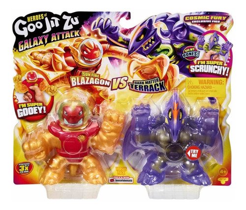 Heroes Of Goo Jit Zu Blazagon Versus Terrack