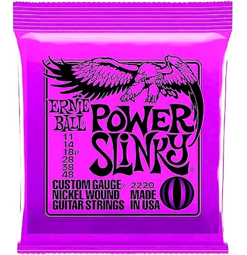 Cuerdas Encordado Guitarra Electrica Ernie Ball 2220 011 Usa