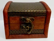 Comprar Baúl Cofre De Madera Alhajero Caja Regalos Souvenirs Deco