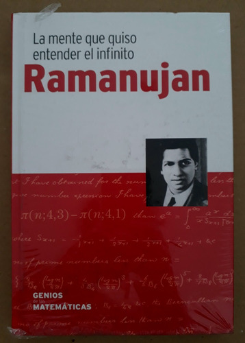 Libro Ramanujan - Genios De Las Matematicas 