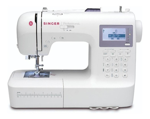 Maquina De Coser Profesional Singer Superb 2010 C/ Estuche Color Blanco