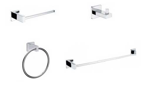 Imagen 1 de 1 de Kit Accesorios De Baño Set Bm Tokio Plus Juego Fp