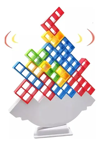 Juego Infantil Bloques Balance Torre Apilable Concentración