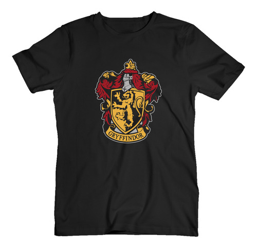 Remeras Harry Potter Casas De Hogwarts Todos Los Talles Gryffindor Slytherin Ravenclaw Hufflepuff