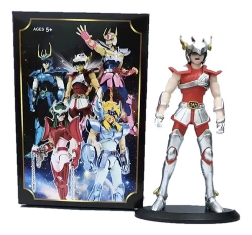 Figura Seiya Caballeros Del Zodiaco Coleccionable 19cm Aprox