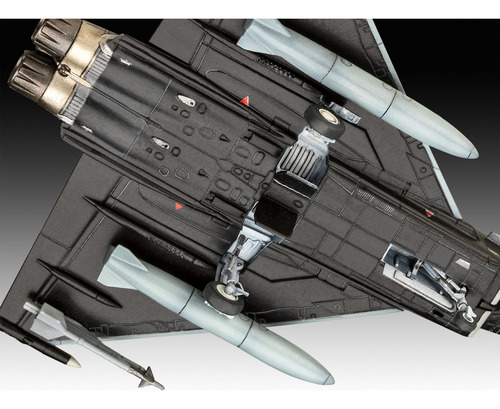 Revell Model Set Avião Eurofighter Typhoon Raf 1/144 63796