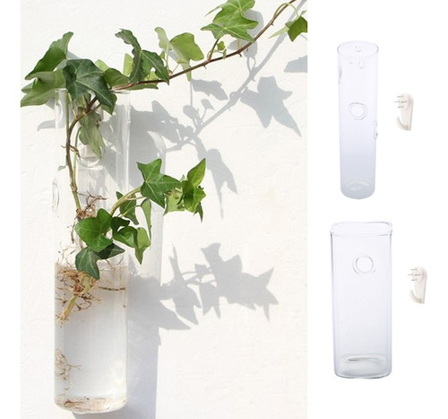 Florero Colgante Plantador De Vidrio Accesorios De