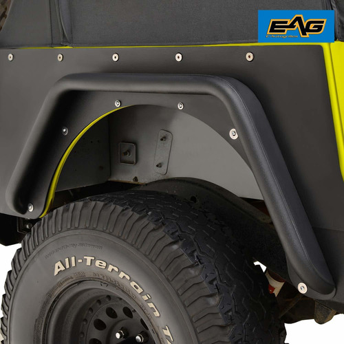 Guardabarro Trasero Kit Para Wrangler Yj 87 95