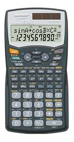 Calculadora Científica Afilada, Negro