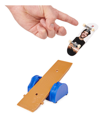 Kit 2 Skate De Dedo Com Obstáculo Planb - Tech Deck
